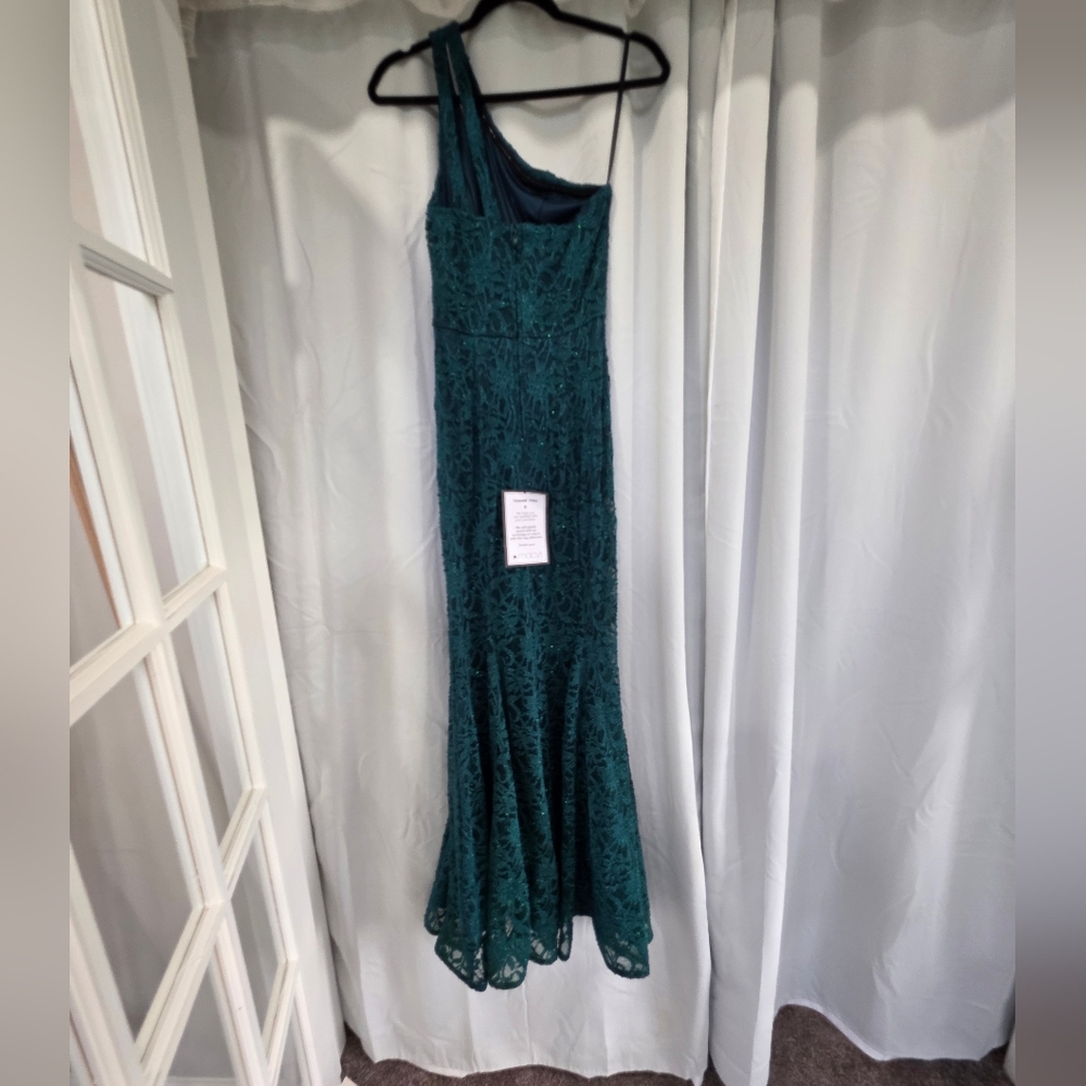 BCX Womens Green Sleeveless Full-Length Fit + Flare Evening Dress - Picture 3 of 9